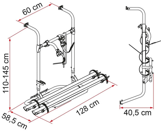 Fiamma Carry-Bike Simple Plus 200 Fahrradträger