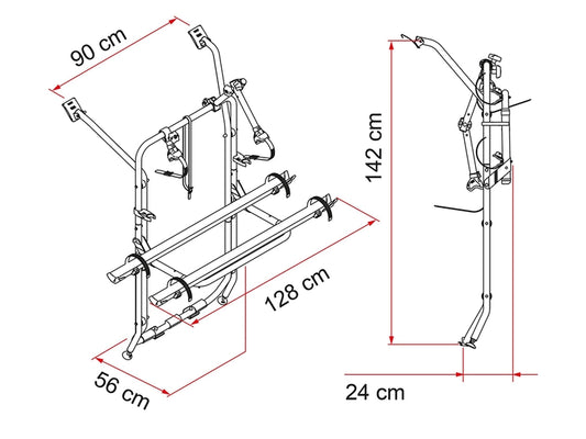 Fiamma Carry Bike VW T6 Fahrradträger