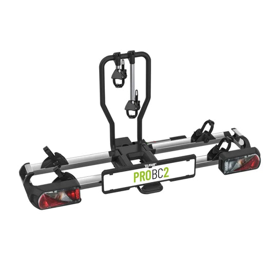 EUFAB Fahrradträger ProBC2 - Klappbarer Anhängerkupplungsträger für 2 Räder