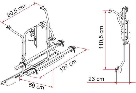 Fiamma Carry-Bike Mercedes Viano Fahrradträger